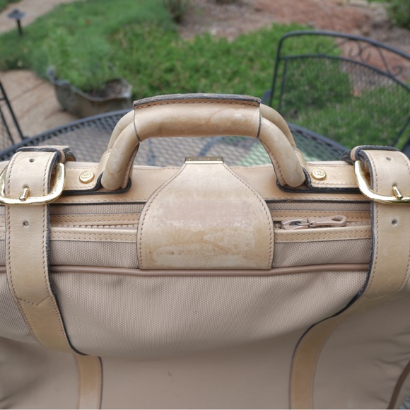 Gucci Vintage 1980s tan beige travel bag - Picture 9 of 16
